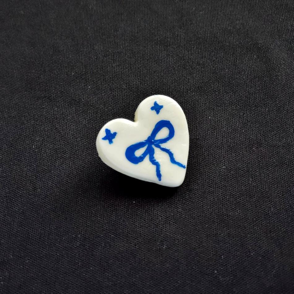 Heart Shape Pin Brooch - Image 13