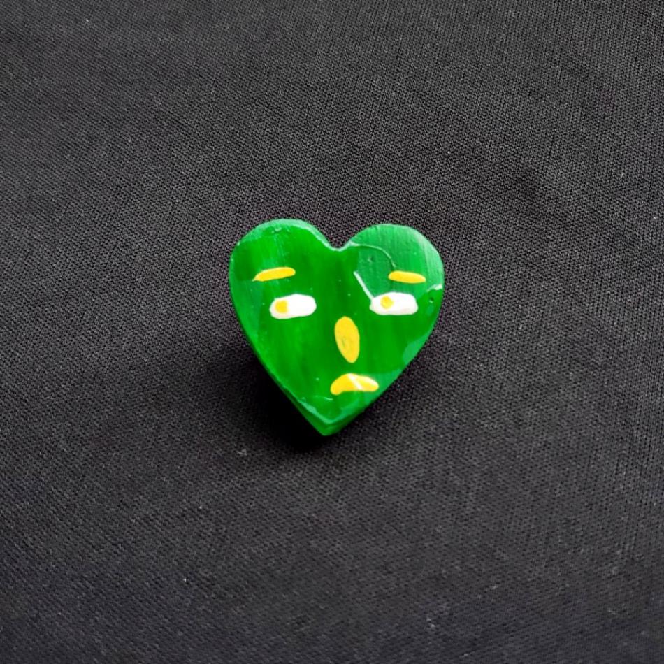 Heart Shape Pin Brooch - Image 10