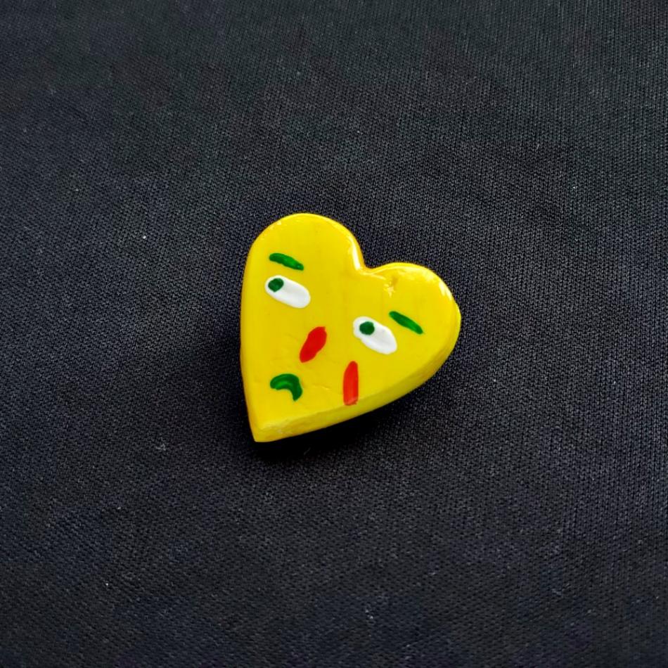 Heart Shape Pin Brooch - Image 9