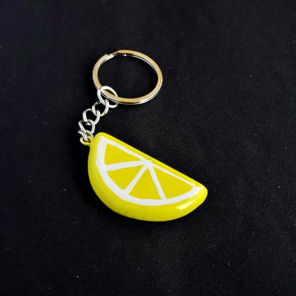 Lemon Keychain