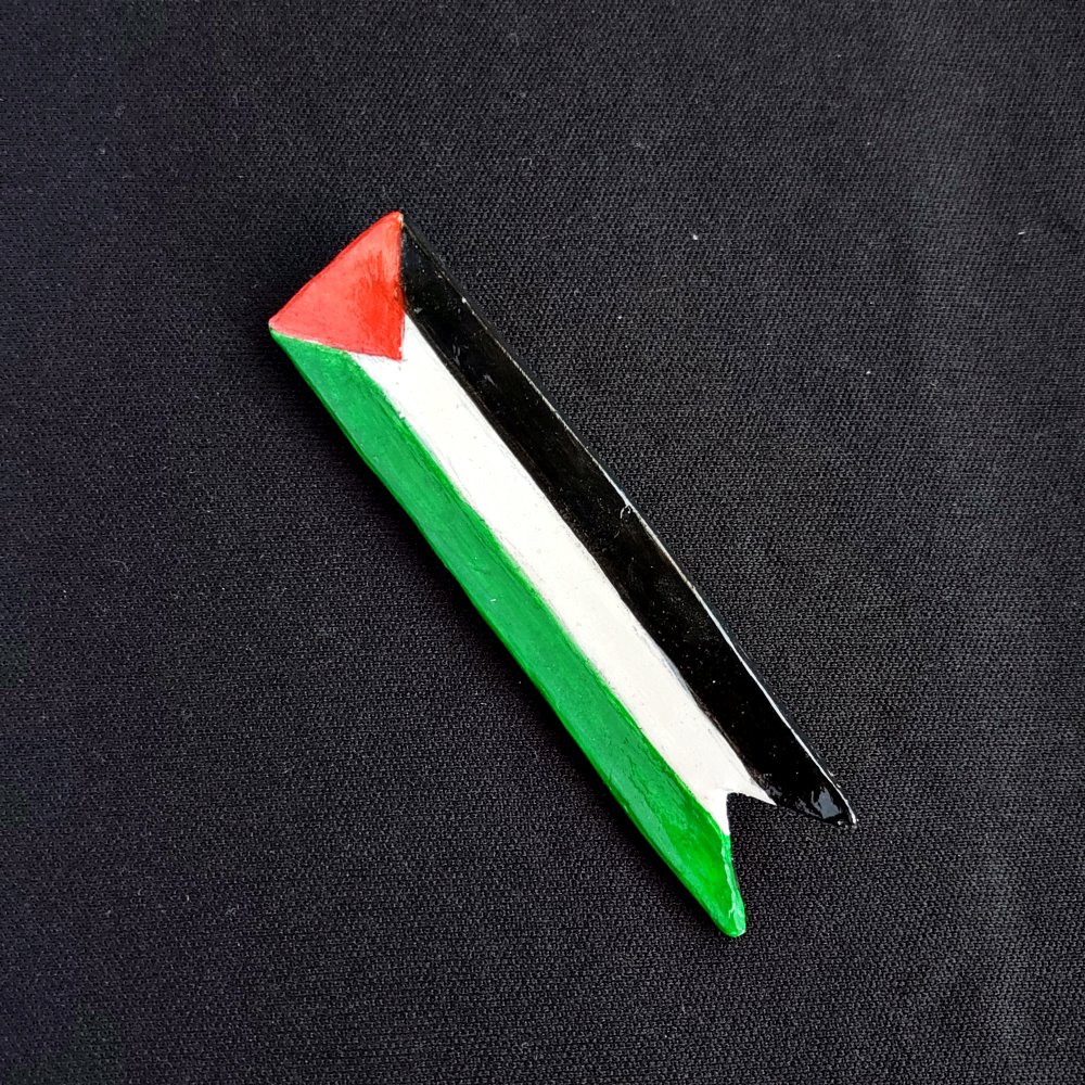 Palestine Flag Pin Brooch