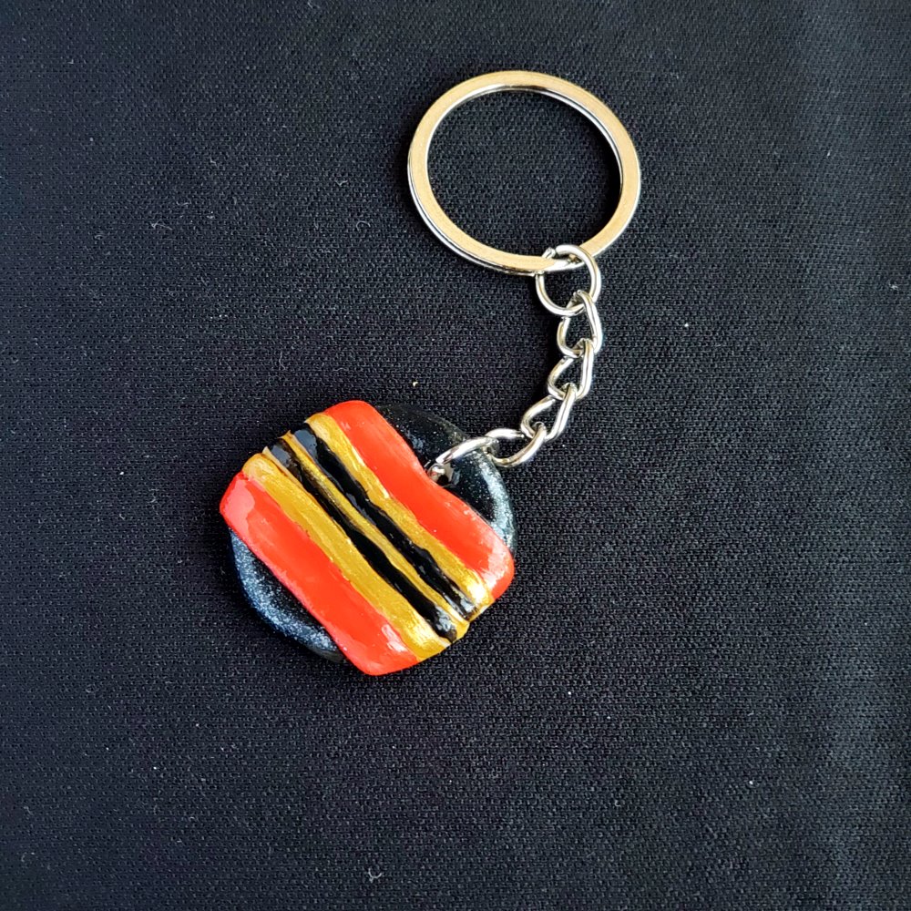 Sana'a curtain engraving Keychain