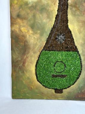 "Qambus" Mosaic & Acrylic Wall Art - Image 3