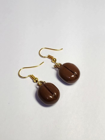 Coffee Earring